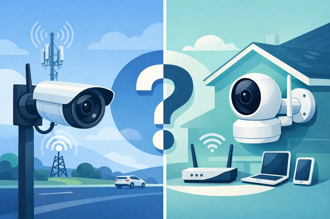 4G камера или WiFi камера - коя е за вас?