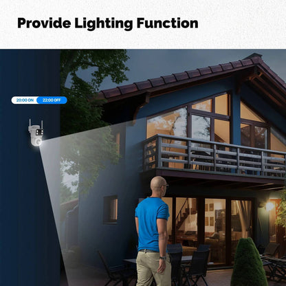 Двойна Wi-Fi Smart камера за наблюдение TUYA, Smartlife / WIP-TP400AQ /