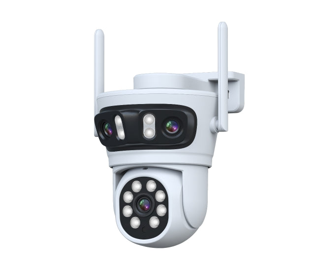 Тройна PTZ Wi-Fi камера за наблюдение TUYA-Smartlife / WIP-TP200AS /