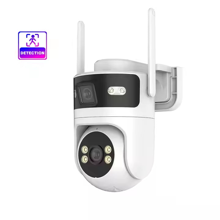 Двойна Wi-Fi Smart камера за наблюдение TUYA, Smartlife / WIP-TP400AM /