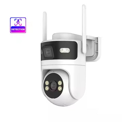 Двойна Wi-Fi Smart камера за наблюдение TUYA, Smartlife / WIP-TP400AM /