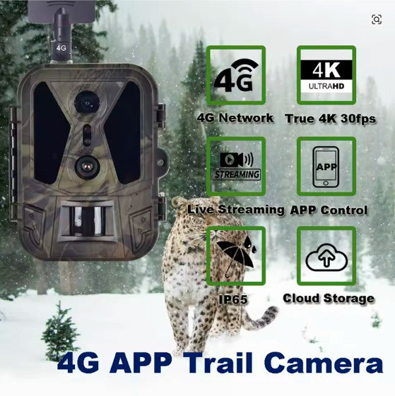 4G ЛОВНА КАМЕРА HC-950Pro със слот за SIM карта, VIDEO & CLOUD НАЖИВО /LK076/