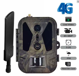 4G ЛОВНА КАМЕРА HC-950Pro със слот за SIM карта, VIDEO & CLOUD НАЖИВО /LK076/