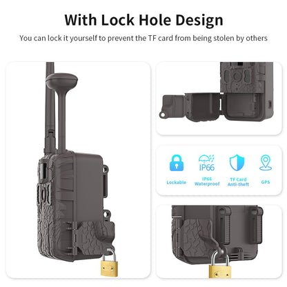 4G ЛОВНА КАМЕРА T6-4G-LTE С SIM карта, LIVESTREAM & VIDEO APP НАЖИВО /LK075/