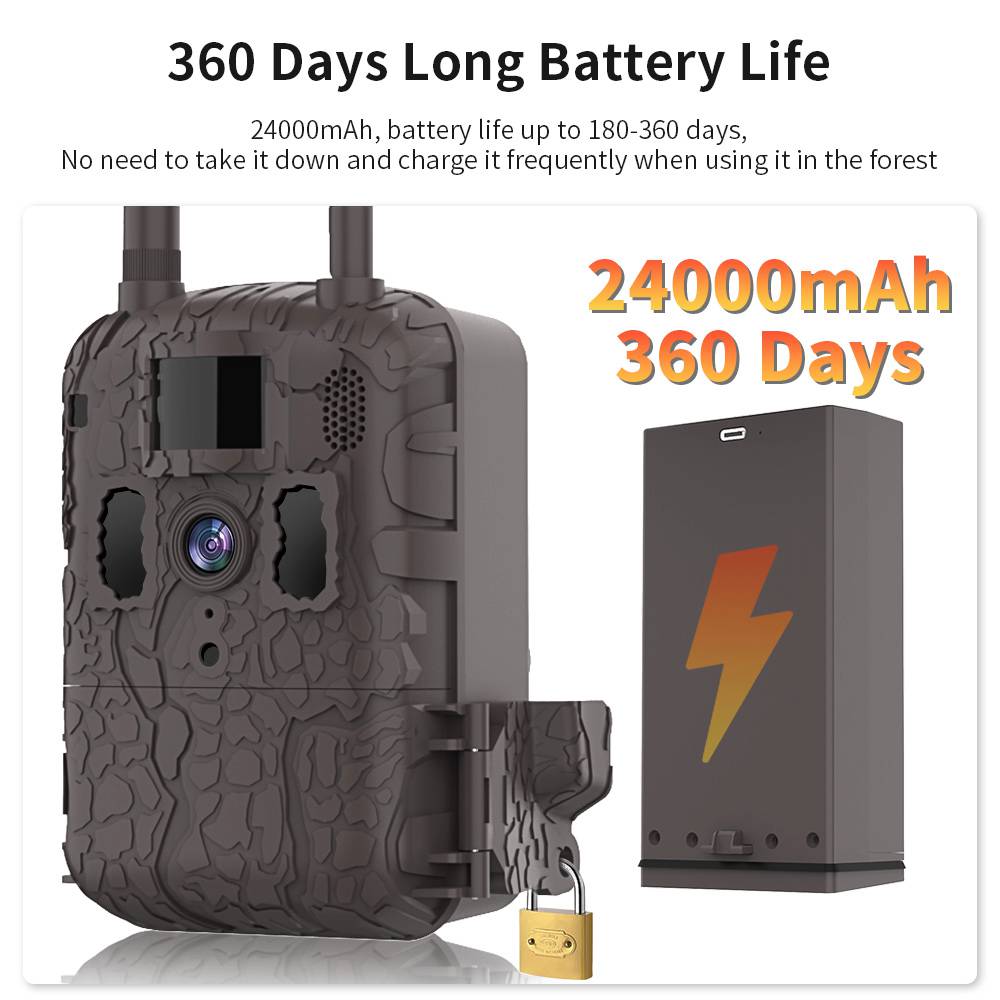 4G ЛОВНА КАМЕРА T6-4G-LTE С SIM карта, LIVESTREAM & VIDEO APP НАЖИВО /LK075/