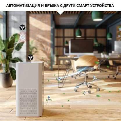 WIFI AIR BOX 5 В 1 ДЕТЕКТОР ЗА CO2, ФОРМАЛДЕХИД, ЛОС, ТЕМПЕРАТУРА И ВЛАЖНОСТ /SS002/