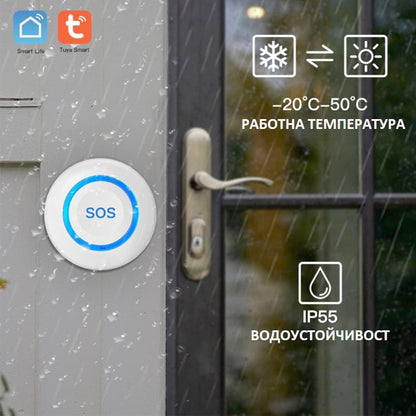 SOS ПАНИК БУТОН С WIFI БЕЗЖИЧЕН /SS018/