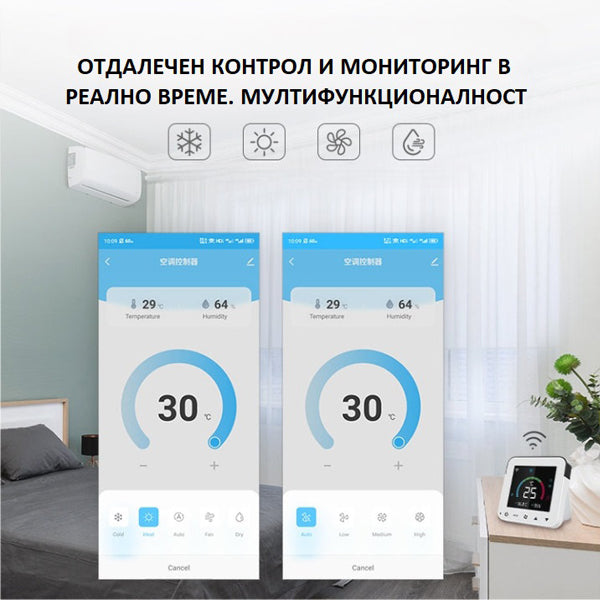 WIFI СМАРТ КОНТРОЛЕР NAS-RT01W ЗА КЛИМАТИК /SS007/