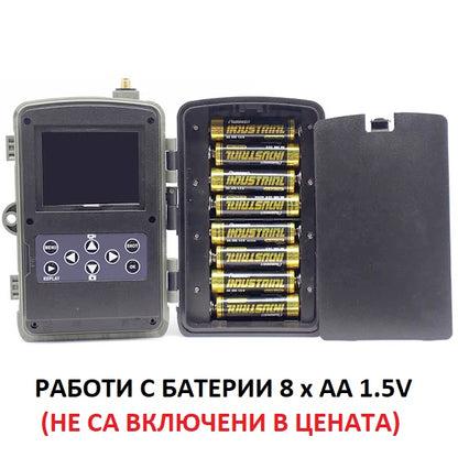 4К ЛОВНА КАМЕРА SUNTEK HC-812PRO 4G LTE С LIVE VIDEO & APP НАЖИВО