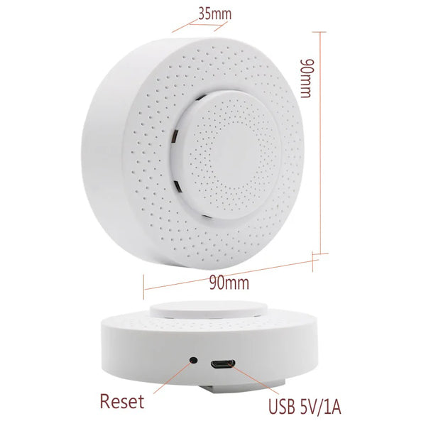 WIFI AIR BOX 5 В 1 ДЕТЕКТОР ЗА CO2, ФОРМАЛДЕХИД, ЛОС, ТЕМПЕРАТУРА И ВЛАЖНОСТ /SS002/