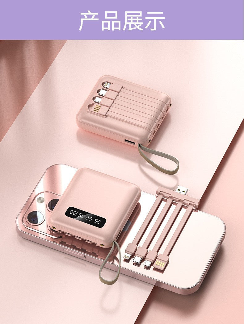 УНИВЕРСАЛНА ВЪНШНА БАТЕРИЯ С УЛТРА ГОЛЯМ КАПАЦИТЕТ 20 000 MAH / VB028 /