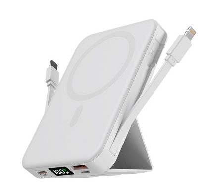 Безжична магнитна външна батерия с голям капацитет 10 000 MAH / VB029 /