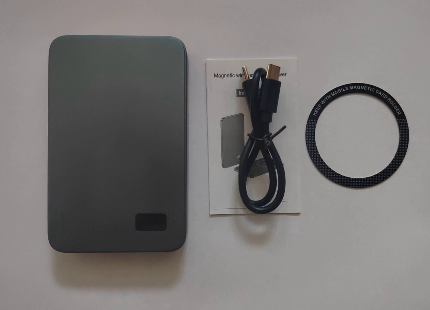 Безжична магнитна външна батерия с капацитет 5000 MAH / VB032 /
