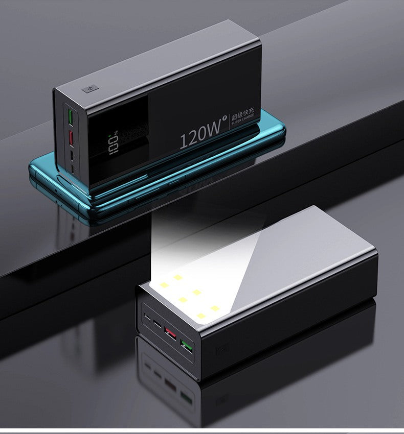 Универсална външна батерия с ултра голям капацитет 30 000 mAh - зареждане до 120 W / VB035 /