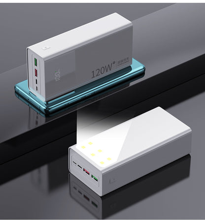 Универсална външна батерия с ултра голям капацитет 30 000 mAh - зареждане до 120 W / VB035 /