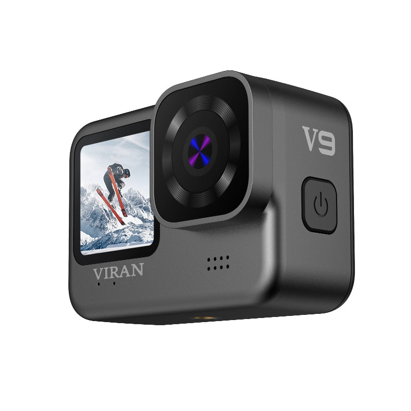 ЕКШЪН КАМЕРА VIRAN V9 4K С 60FPS И WIFI ВОДОУСТОЙЧИВА ДО 5 МЕТРА 170 ГРАДУСА / SPK053 /
