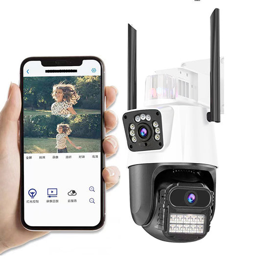 Двойна Wi-Fi Smart камера за наблюдение / SMK032/